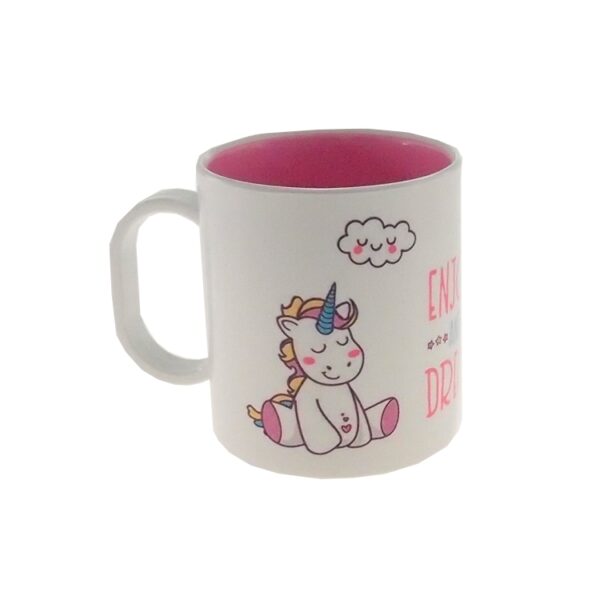 Caneca De Polimero Unicornio Personalizada - Image 2